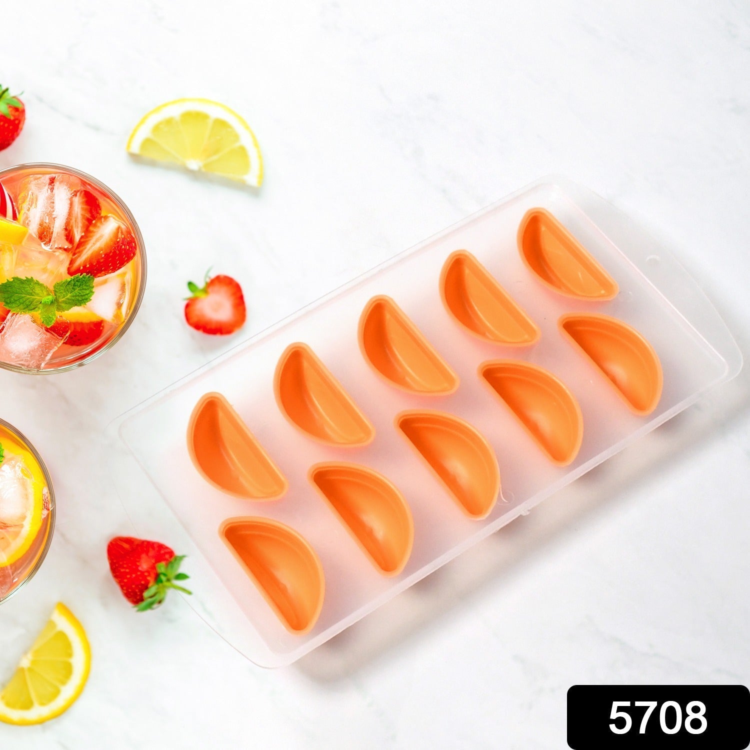 Silicone Mold Ice Cube Tray Creative Sweet Multi Type Ice Tray , Ice Cube Trays Multi Fruit Shape Ice Tray (1 Pc) Silicone Mold Ice Cube Tray Creative Sweet Multi Type Ice Tray , Ice Cube Trays Multi Fruit Shape Ice Tray (1 Pc)